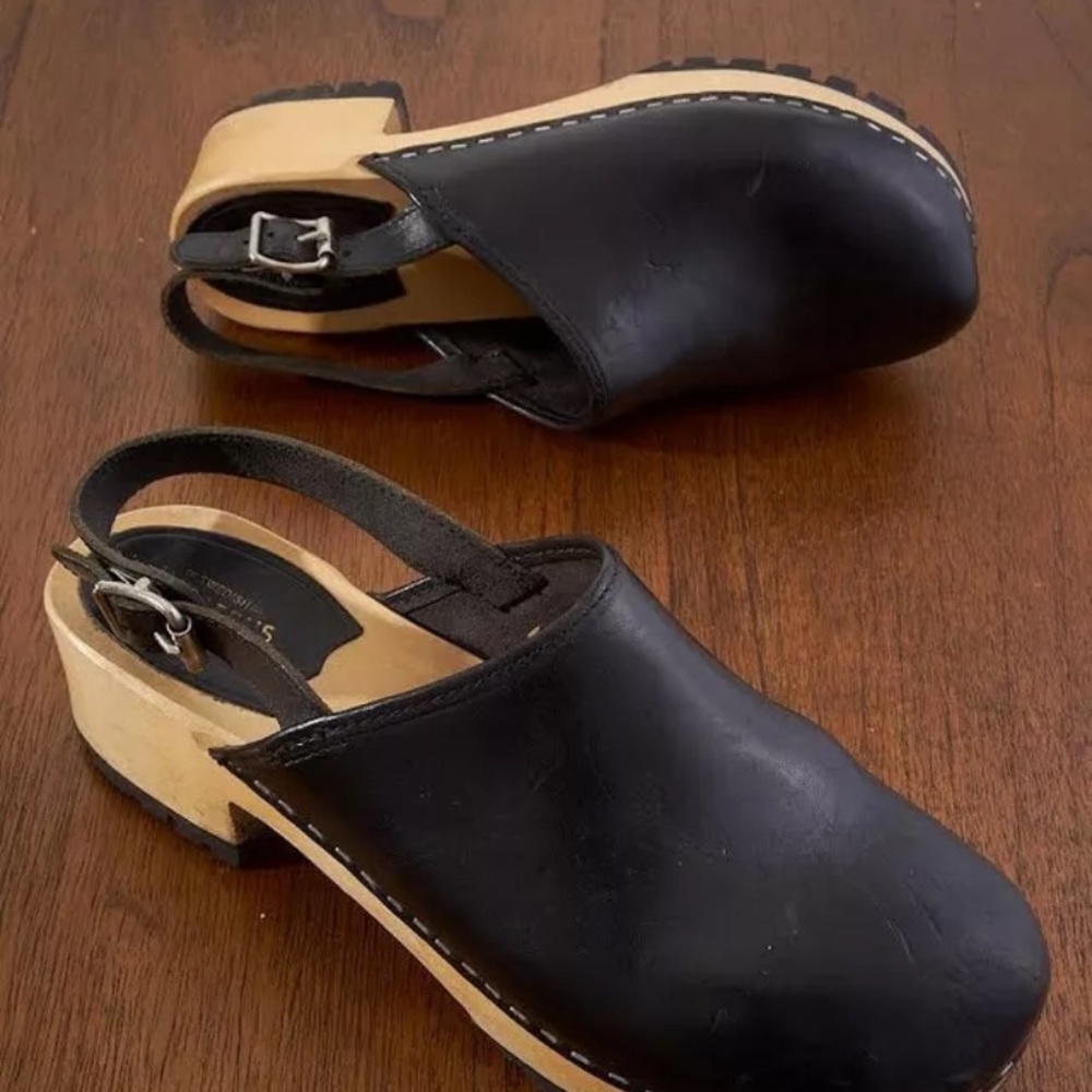 Hasbeens Jill Clog 9.5 40 black